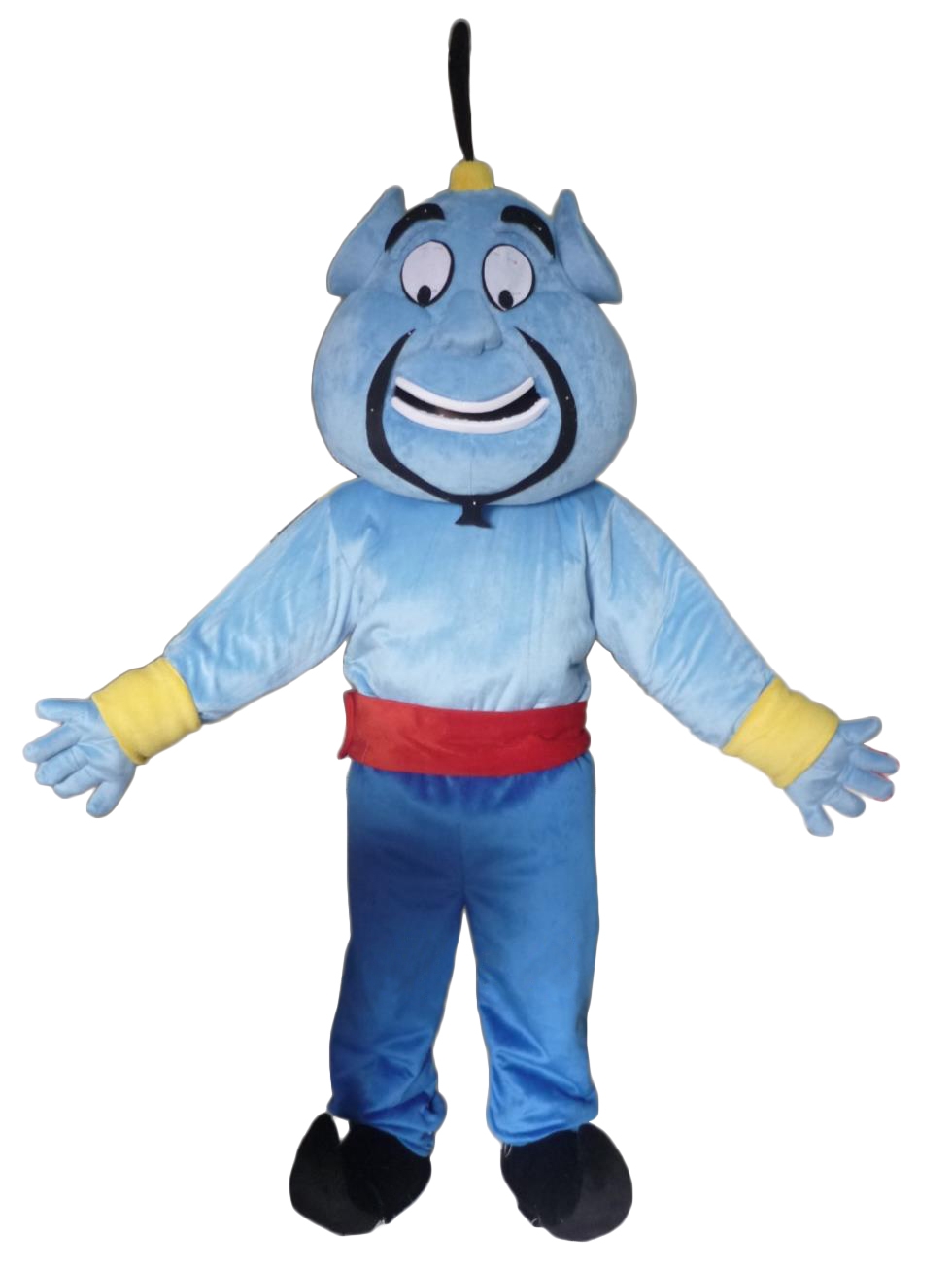 Acquista Costume adulto - Genie Aladin in Famosi personaggi mascotte Cambio  di colore Nessun cambiamento Formato L (180-190 Cm) Schizzo prima della  produzione (2D) No Con i vestiti? (se presente sulla foto)