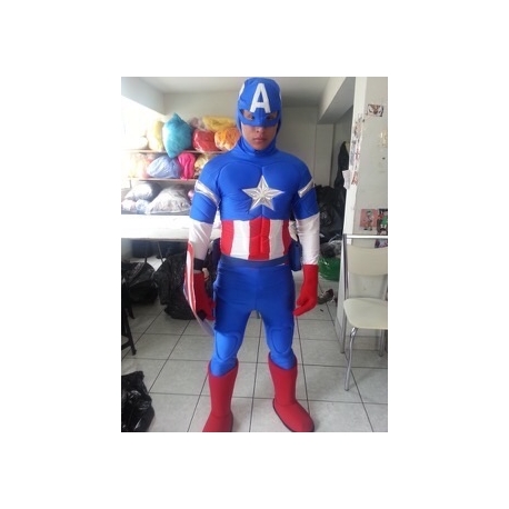 Mascotte Capitan America - Super Deluxe 