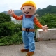 Mascot Costume Bob The Builder