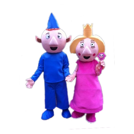 Mascot costume Ben and Holly