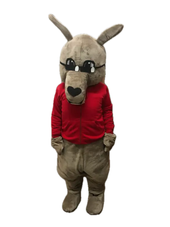 Canguro personalizzato — esempio dal catalogo MascotteMania