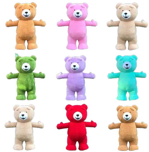 Teddy bear gonfiabile — esempio dal catalogo MascotteMania