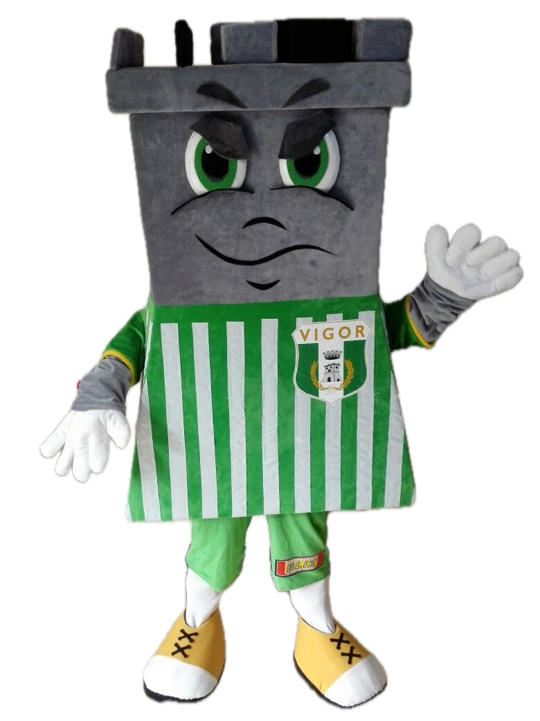 Mascotte Personalizzata Torre Rugby Mascottemania