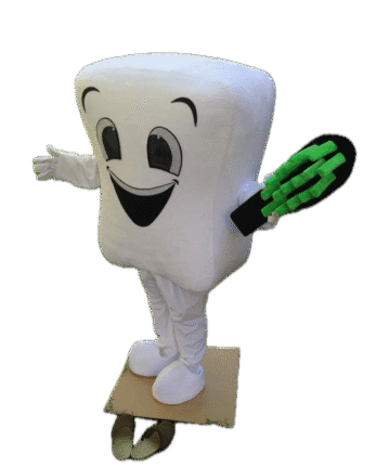 Mascotte Personalizzata Dente Mascottemania