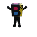 Mascotte Personalizzata B cube Mascottemania