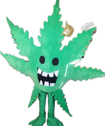 Mascotte Personalizzata Marijuana