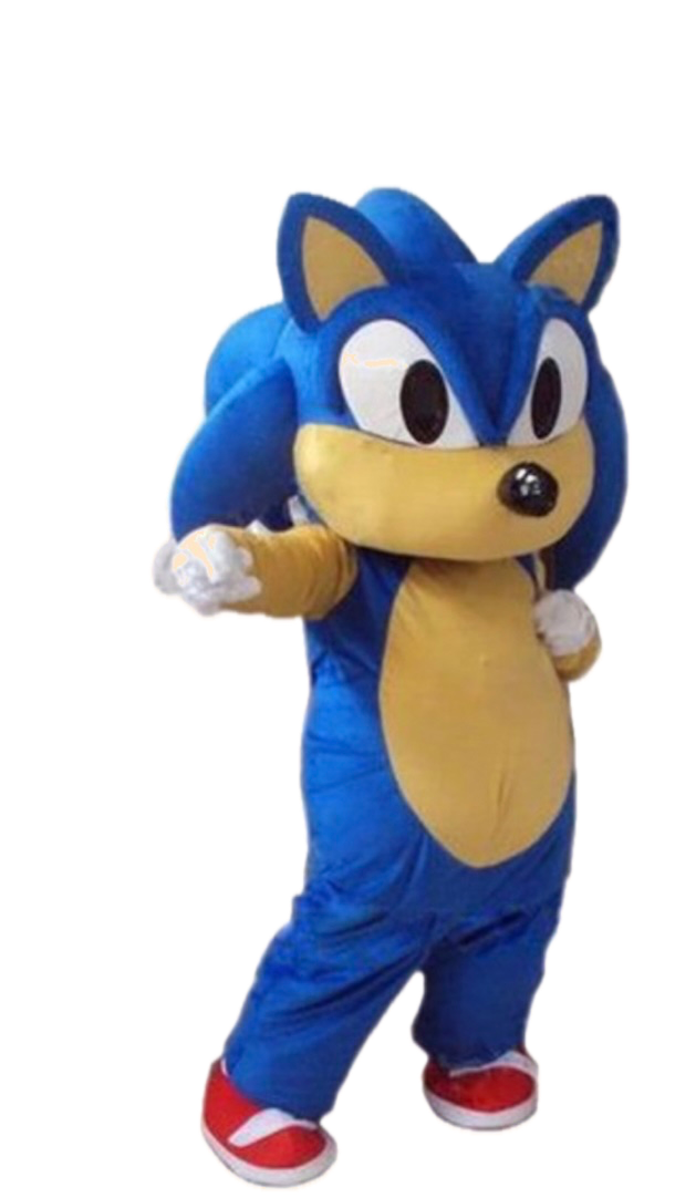 Mascotte Sonic Classica Mascottemania