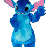 Mascotte Stich Deluxe Mascottemania