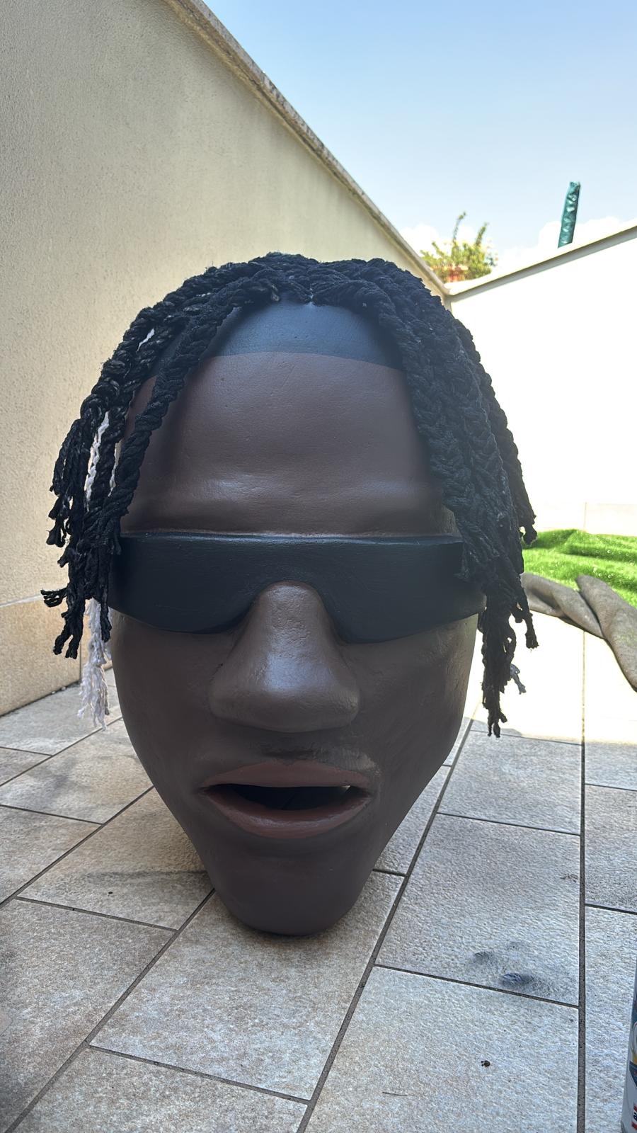 Testa Travis Scott in Resina - immagine 2