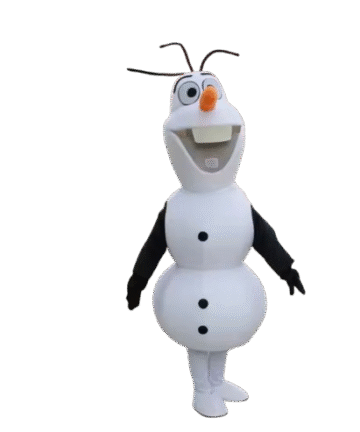 Mascotte Olaf Disney Classica