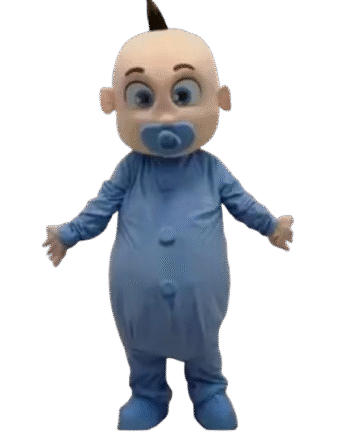 Mascotte Boy Gender reveal classica