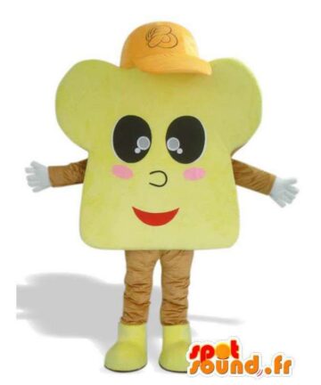 Mascotte Brioche con Cappello