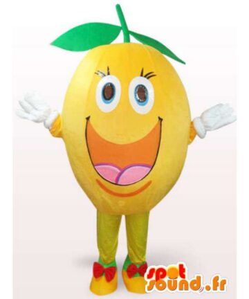 Mascotte Limone Felice